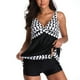 thumbnail image 1 of Trajes de baño de dos piezas para mujer, traje de baño de dos piezas para mujer Conjunto de bikini de vestido de baño de dos piezas para mujer Probado y confiable, 1 of 7