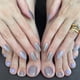 thumbnail image 1 of 6 Puntas francesas Presione sobre las uñas Uñas artificiales de almendra Uñas postizas acrílicas para los dedos de los pies, 1 of 5
