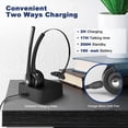 thumbnail image 4 of Auriculares EMHFLYFN V5.0 Bluetooth con Cancelación de Ruido y 17 h de Autonomía, 4 of 7