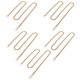 thumbnail image 2 of Cadena de bordillo ANGGREK de aluminio Eslabones Trenzados para collares, 2 of 8