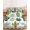 Grey, variant on King Size Fitted Sheet Set - Desert Cactus 3 Piece Bedding Sets 16" Deep Pocket Fitted Sheet with 2 Pillowcases, Pink Flower Green Botanical Brushed Microfiber Hotel Luxury Bed Sheets