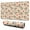 Beige Cow Heart, variant on Long Mouse Pads for Desk,Pink Cow Strawberry Pattern Desk Mats on Top Of Desks, Desk Mouse Pad Extra Large with 3mm Non-Slip Base and Stitched Edge for Gaming,Office,Work,Home 31.5"x11.8"