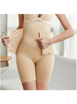 Post Op Tummy Tuck Abdominal Girdle Compression Garment w/Suspenders (S37)  Beige at  Women's Clothing store: Shapewear Bodysuits