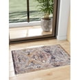 thumbnail image 3 of Rugs.com Eco Southwestern Collection Rug – 5' x 8' Khaki Gray Medium Rug Perfect For Bedrooms, Dining Rooms, Living Rooms, 3 of 9