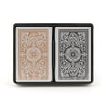 thumbnail image 3 of KEM Arrow Black and Gold Bridge Size Jumbo Index Playing Cards, 3 of 6