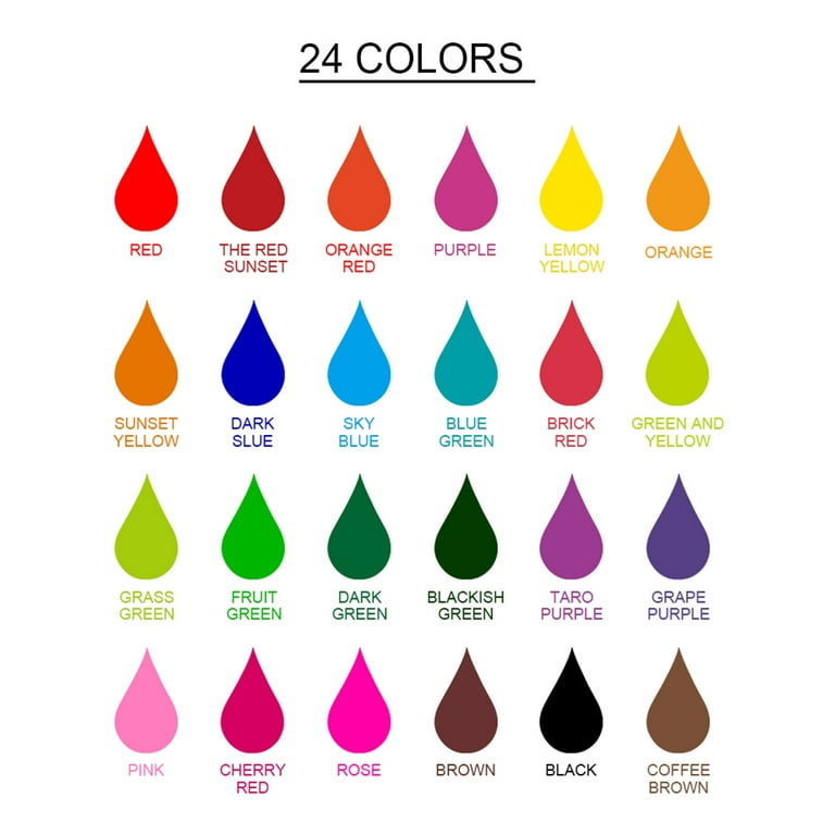 12 Bottles 10ml Lip Gloss Colorants DIY Liquid Pigment Lipgloss Makeup Dyes  