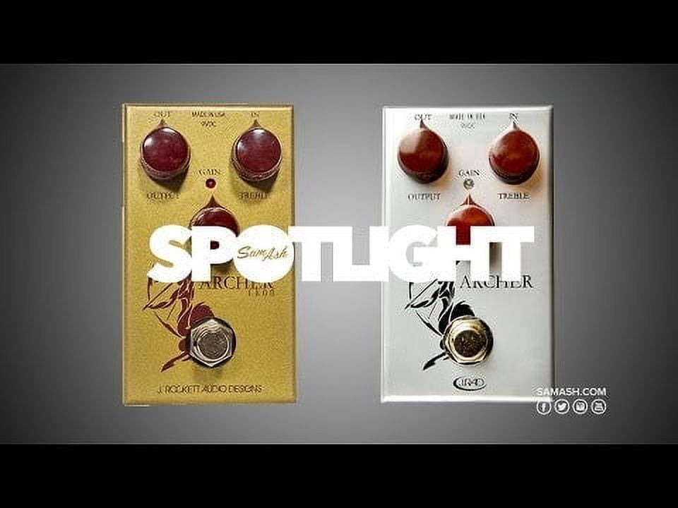 J. Rockett Audio Designs Archer Boost Overdrive Guitar Effects Pedal