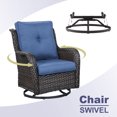 thumbnail image 4 of POCASSY 6 Piece Rattan Sofa Seating Group with Cushions, 4 of 9