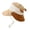 Khaki, variant on Baby Sun Hat with Wide Brim & Neck Flap, UPF Protection for Face, Ears, and Neck, Essential for Beach, Park, and Outdoor Play