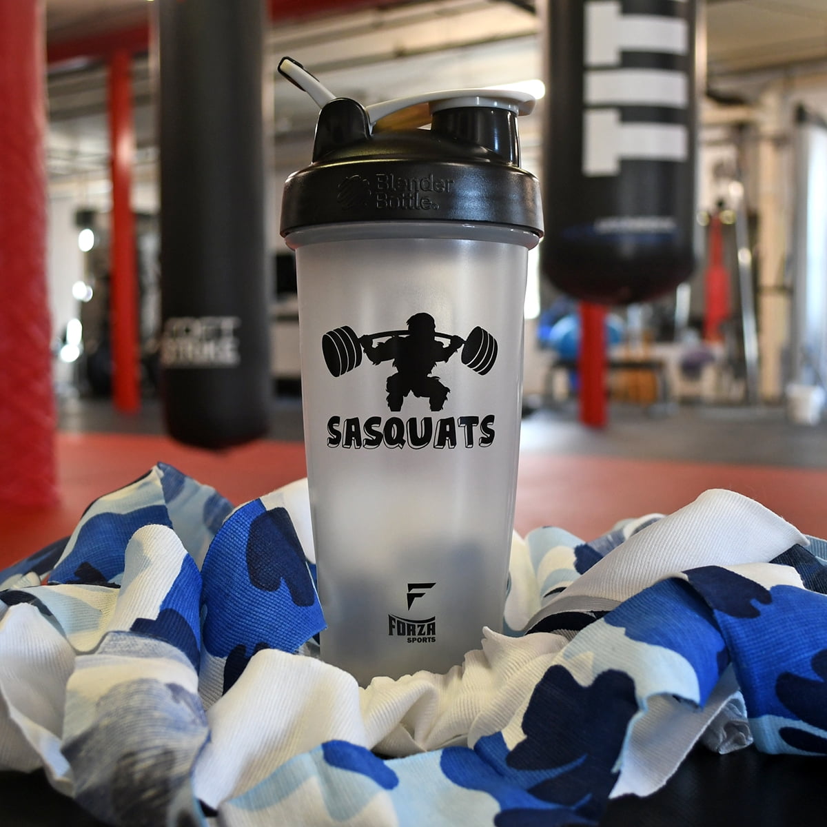 Protein Shaker Bottle 24oz (710ml) Gym CrossFit Workout Sports Lot