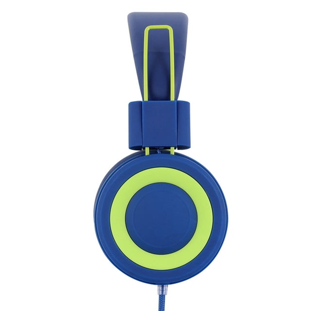Seitruly Auriculares con cable de 3,5mm con micrófono integrado para ordenador portátil, teléfono móvil, orejera suave para niños, Cables de audio/vídeo