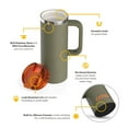 thumbnail image 5 of RTIC 20 oz Ceramic Lined Insulated Road Trip Travel Mug, Leak-Resistant Lid, Trailblazer, 5 of 9