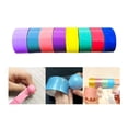 thumbnail image 3 of veasfak Sticky Ball Tape DIY Crafts Creative Strong Adhesion Sensory Toy DIY Tape Sticky 4.8cm Deep Color, 3 of 9