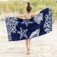 thumbnail image 2 of Impressions Edoardo Extra-Large Shore Beach Towel, 2 of 11