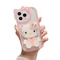 thumbnail image 1 of Funda de teléfono FSUNRRUII para iPhone 12 Pro Kawaii Pink de 6.1 pulgadas, 1 of 7