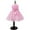 Pink, variant on loopsun Children Dress Girls Sleeveless Princess Dress Bow Tie Lace Flowers Mesh Dress Tufted Dress Hot Pink 6-7 Years