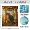 thumbnail image 3 of Diamond Art Kits for Adults - 5d Parrot Sunset Cage Serenity Diamond Painting for Adults, Diamond Art for Adults Beginners, Diamond Painting Kits for Adults for Home Wall Decor, 3 of 7