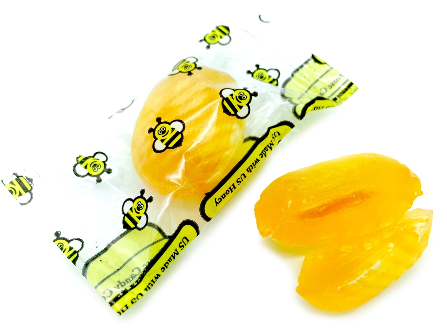 Double Honey Filled Candies Honey Filled Hard Candy Wrapped Bulk