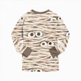 thumbnail image 4 of TOWED22 Kids Pajamas for Boys Girls Cute Graphic Sleepwear Toddler Clothes Halloween Outfit 2pcs Long-Sleeve Sleepwear, 4 of 9