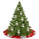 thumbnail image 5 of Weihnachtsbaum Rock, Weihnachtsbaum Decke, Tannenbaum Unterlage Tannenbaum Decke Weihnachtsbaumdecke Rund Christbaumdecke (120 cm) Adepaton LL-1597, 5 of 6