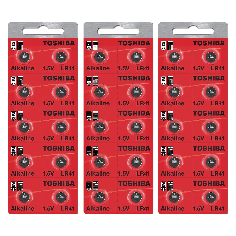 Toshiba LR41 AG3 Alkaline 1.5 Volt Batteries x20