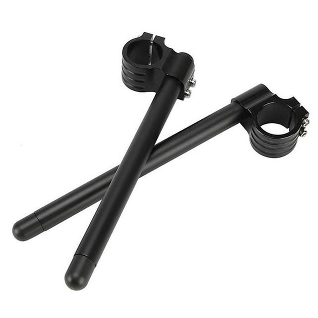 jinwen Universel 35mm CNC Poignée Poignée Poignée Guidon pour Pack Moto de 2 - Noir