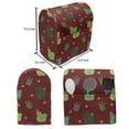 thumbnail image 4 of Cactus Spring Flower Stand Mixer Cover, Cartoon Style Resembling Plantation Concept Along Floral Motifs, Kitchen Appliance Organizer Bag Cover with Pockets, 5 Quarts, Green Ruby Pink, by Ambesonne, 4 of 4