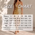 thumbnail image 4 of Morttic Women's Halter Deep V Satin Bodycon Midi Dress – Ruched Wrap High Slit Formal Cocktail Evening Gown with Twist Front Apricot，XL, 4 of 4