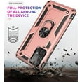 thumbnail image 5 of A52 5G Case, Samsung Galaxy A52 4G/5G Case Military Grade Protective Samsung A52 5G Cases Cover with Ring Car Mount Kickstand for Samsung Galaxy A52 4G/5G - Rose Gold, 5 of 12