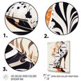 thumbnail image 3 of Designart 50S Art Deco Shoes Canvas Wall Art, 3 of 5