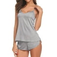 thumbnail image 2 of Womens Sweetness Cami Set Camisole Underwear Nightwear Underwear Pajamas Lounge Sets, 2 of 9