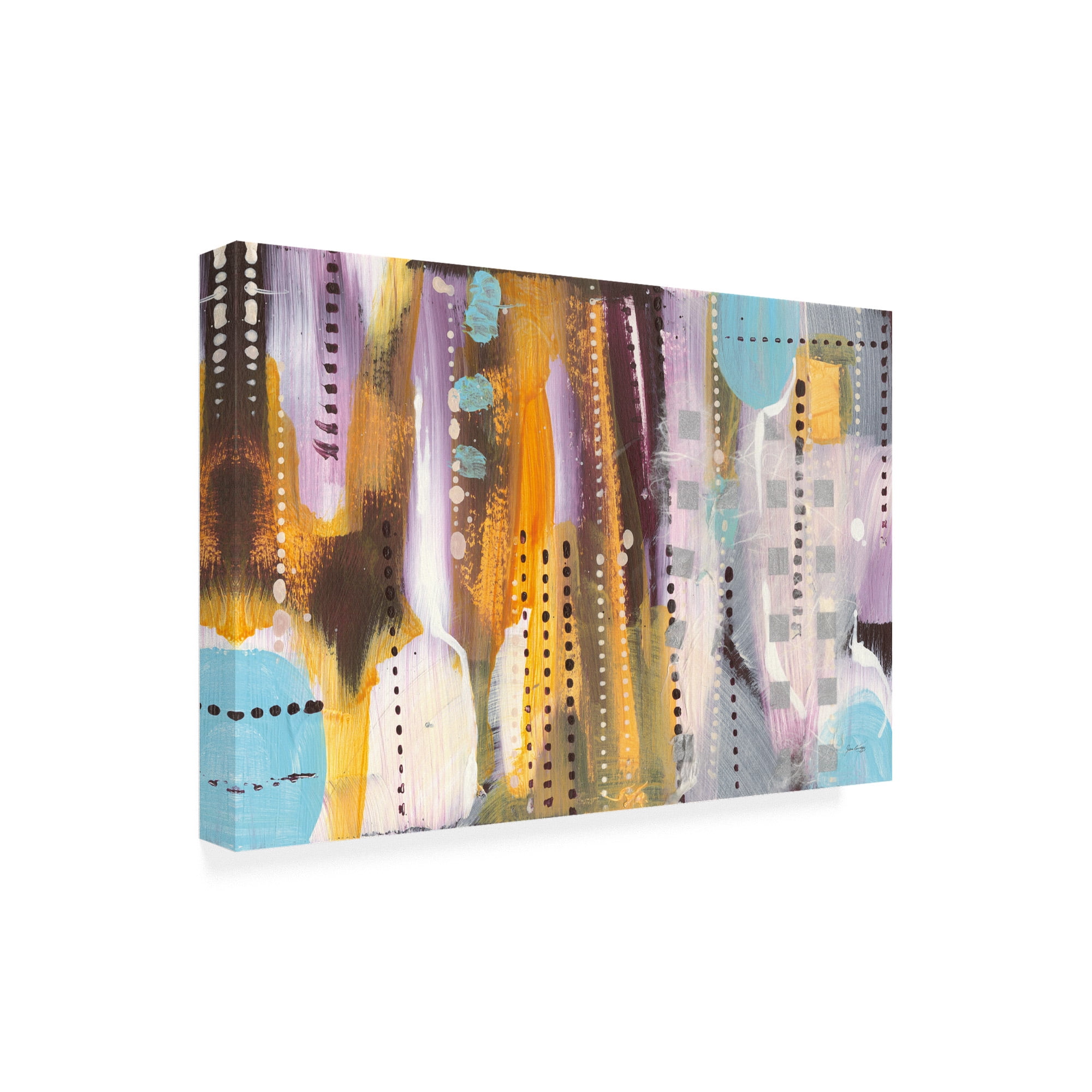 Trademark Fine Art 'Wine Time Too' Canvas Art by Jan Griggs