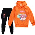 thumbnail image 1 of LoliRock Boutique-Vêtements en coton pour enfants, Everhtes Girls, 10 a 12 ans, Teenage 3t Clothes, Autumn Hooded T Shirt, Pants Imbibed Child Set zhangmenya LED, 1 of 2