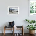 thumbnail image 3 of Art.com USA Oregon, Cannon Beach. Fog Rises over Coastline at Low Tide Photographic Print by Jean Carter, White Frame Wall Art, 29" x 21", 3 of 4
