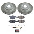thumbnail image 2 of PowerStop Rear Semi-Coated Rotor and Low-Dust Ceramic Brake Pad Kit SC6715, 2 of 3