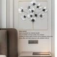 thumbnail image 3 of Decoración De Arte De Pared De Hoja De Metal, Lujoso Colgante De Pared De Ginkgo Biloba, Decoración Moderna De La Oficina En El Hogar, 3 of 7