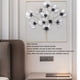 thumbnail image 3 of Decoración De Pared Con Hojas De Metal – Lujoso Diseño De Ginkgo Biloba De Metal – Decoración Para Colgar En La Pared Para El Hogar, Sala De Estar, Dormitorio, Oficina, 3 of 7