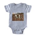 thumbnail image 1 of CafePress - FIN German Shorthaired Pointer Baby Football Bodys - Cute Infant Baby Football Bodysuit, 1 of 1