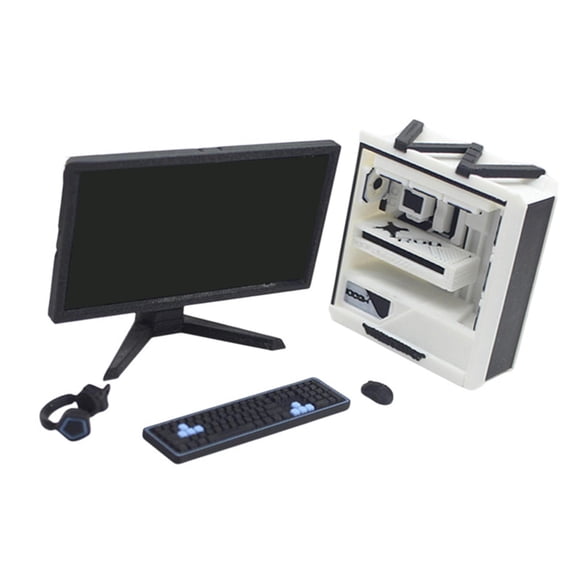 Muebles en miniatura para casa de muñecas a escala 1:12, muebles decorativos para deportes electrónicos, regalos coleccionables para amantes de los Colocar