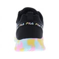 thumbnail image 3 of Fila Galaxia 5 Strap Mashup Girls Shoes Size 13, Color: Black/Pink/Blue, 3 of 5