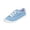 23#Light Blue, variant on Women Lightweight Flat Walking Sneakers Classic Canvas Upper Lace Up Low Top Non Slip Daily Shoes