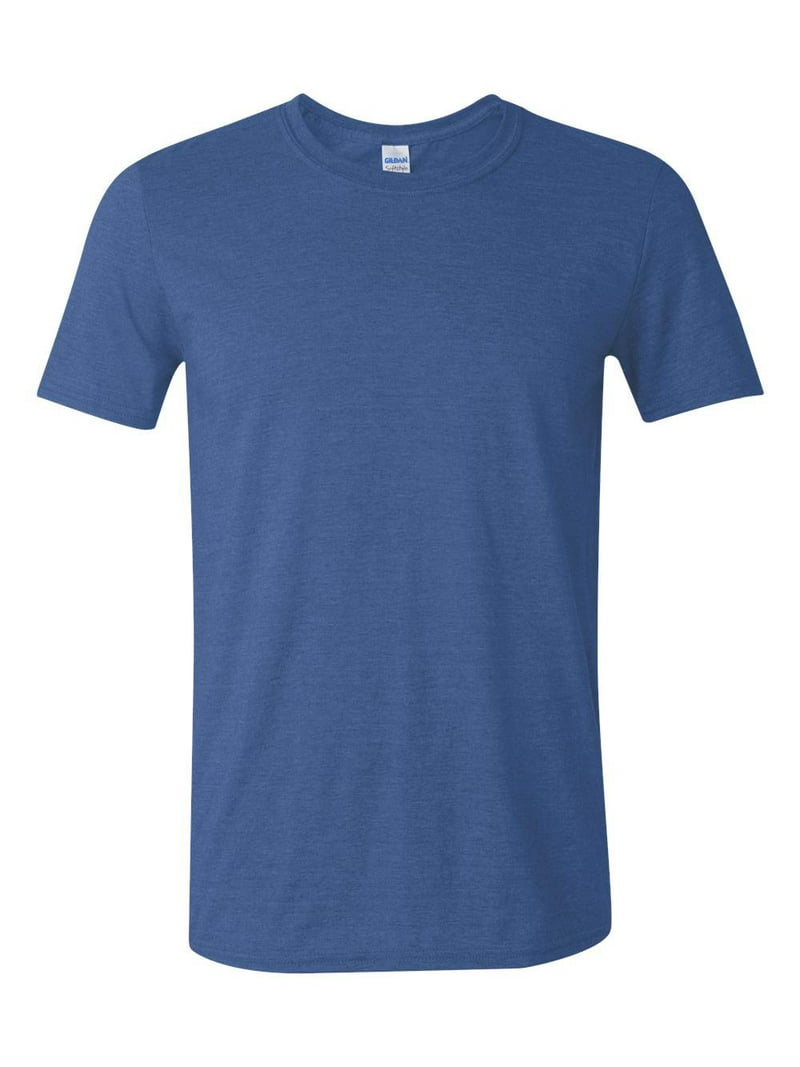 Tシャツ・カットソー RONRON PATTERN LOGO BASIC FIT T SHIRT SOFT BLUE RR25BST4285S Gildan - Softstyle T-Shirt - 64000 - Heather Royal - Size: S
