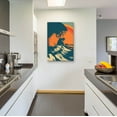 thumbnail image 4 of Epic Art 'Retro Surfer 2' by Gary Williams, Acrylic Glass Wall Art, 24"x36", 4 of 8