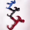 thumbnail image 2 of Tundralight 360°Rotation Thumb Bow Release, Aluminum Alloy 3 Finger Thumb Trigger Caliper Gripound Bow Release Aid, Replaceable Bow Release Trigger Caliper Grip Black, 2 of 5