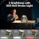 thumbnail image 4 of Farol LED AddAcc con ventilador solar, 10 pulgadas, temporizador de 3 velocidades, 2,2 kg, 4 of 8