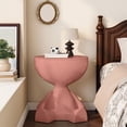 thumbnail image 5 of Side Table, Openable Storage Table, Funny Cute Circle Coffee Table Nightstand, Durable Modern Sofa Table Nightstand Accents for Indoor Outdoor, Multifunctional Side Storage Organizer, 41x36cm, 5 of 5
