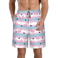 thumbnail image 1 of Fotbe Flamingo1 Trajes de Baño Estampados para Hombre, Shorts de Verano de Secado Rápido, Ropa de Playa, Bañadores-XX-Large, 1 of 6