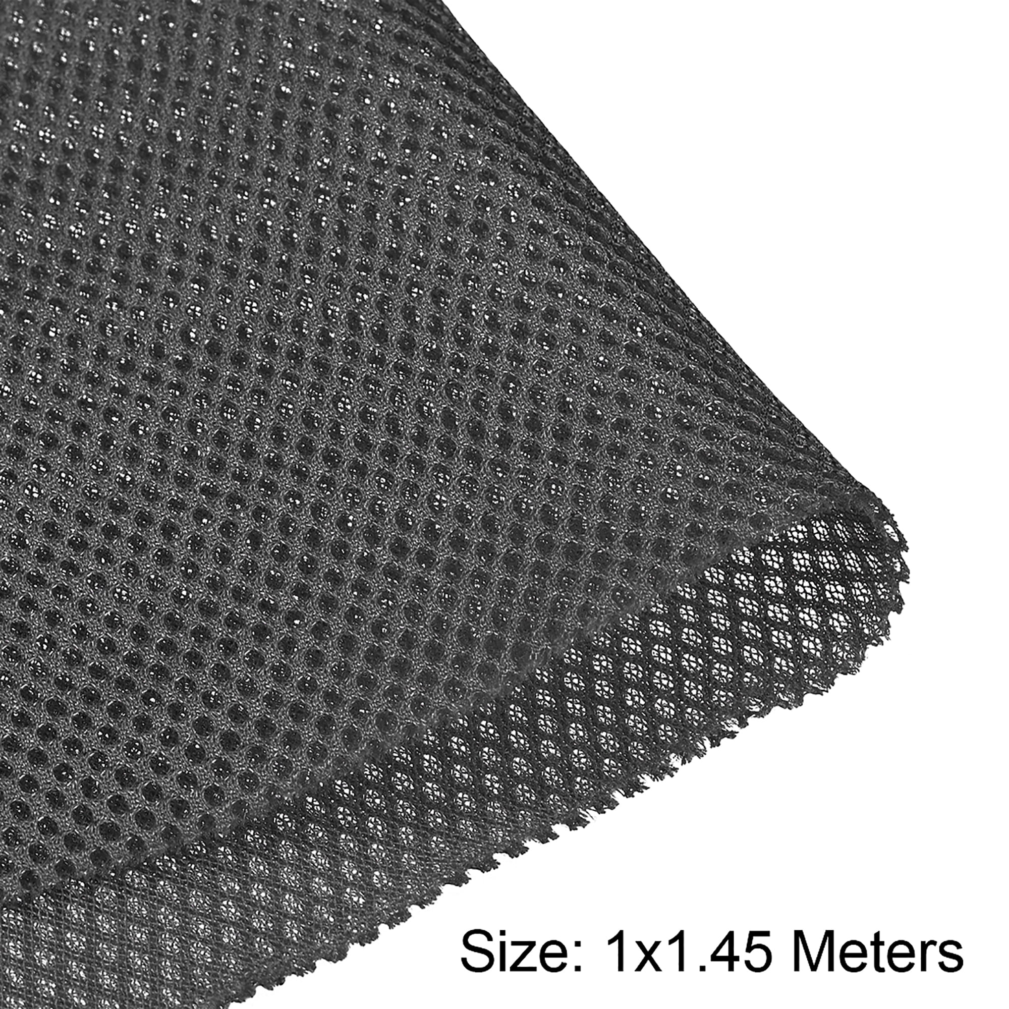 Speaker Grill Cloth Stereo Mesh Fabric For Speaker Repair, Gray - 55 X 40 In / 140 X 100 Cm - Foto 5