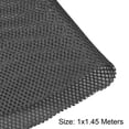 thumbnail image 2 of Uxcell Speaker Grill Cloth Polyester Fiber Stereo Mesh Fabric Dark Gray 1x1.45m, 2 of 4