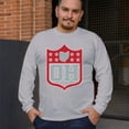 thumbnail image 4 of Ohio Shield Long Sleeve T-shirt Football Fan Game Day Tailgate Midwest Underdog, 4 of 7